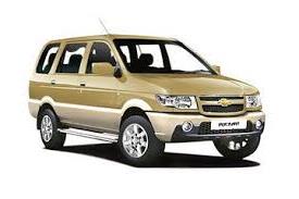Tavera car rental price from Katra to Srinagar