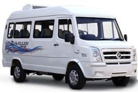 Tempo Traveller Car rental In Srinagar price